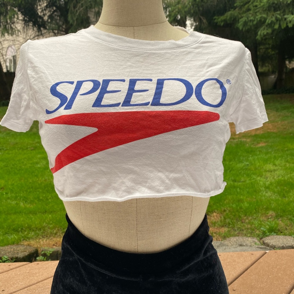 Speedo Crop Top